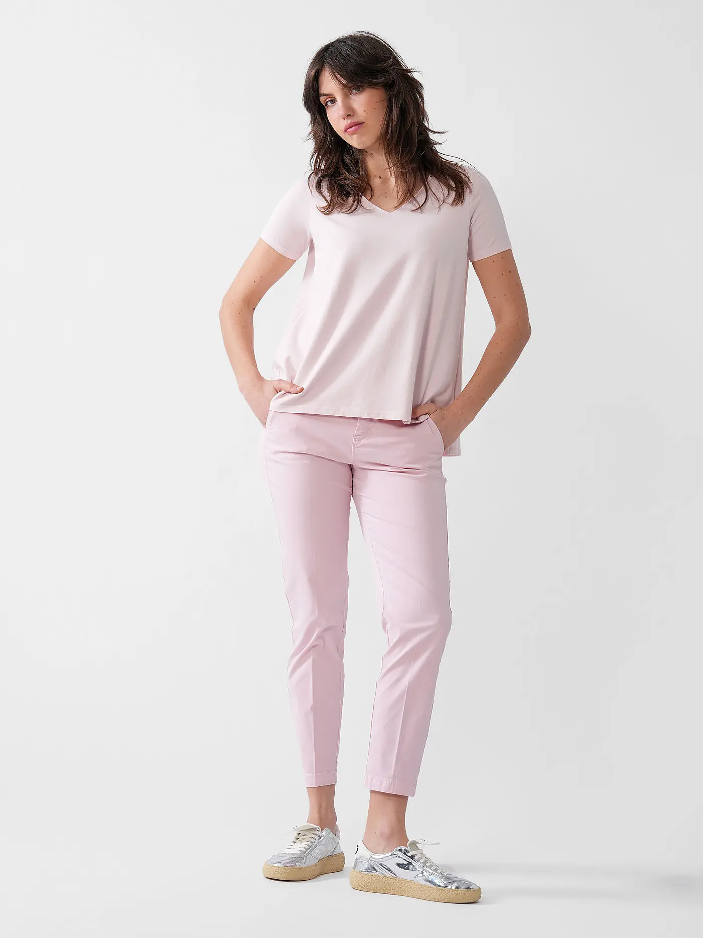 THYLIE | Blusenshirt ALMA | rosa